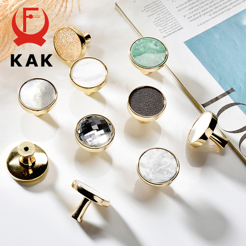 KAK Fashion Wall Hooks Gold Cabinet Knobs and Handles Decorative Dresser Knobs Pulls Hat Bag Hanging Hook Cabinet Door Hardware ► Photo 1/6