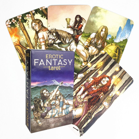 Erotic Fantasy Tarot Cards English Version  Tarot Card Deck Table PDF Guidebook  Board Games Oracle Card Divination Fate Game ► Photo 1/6