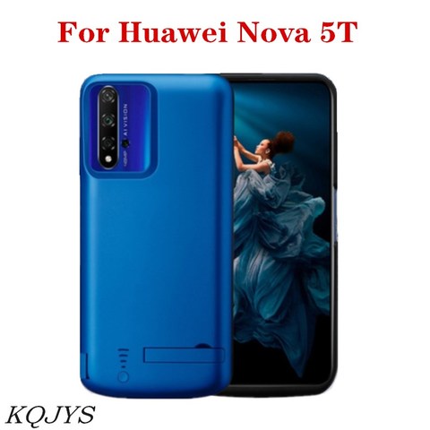 KQJYS 5000mAh Portable Power Bank Battery Charger Cases for Huawei Nova 5T Battery Case PowerBank Charging Cover Power Case ► Photo 1/6