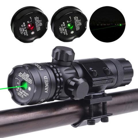Universal Green Laser Dot Aim Tactical  Sight Scope With Mount For Airsoft Hunting Shooting Lazer for Pistol Rail and Rifle ► Photo 1/5