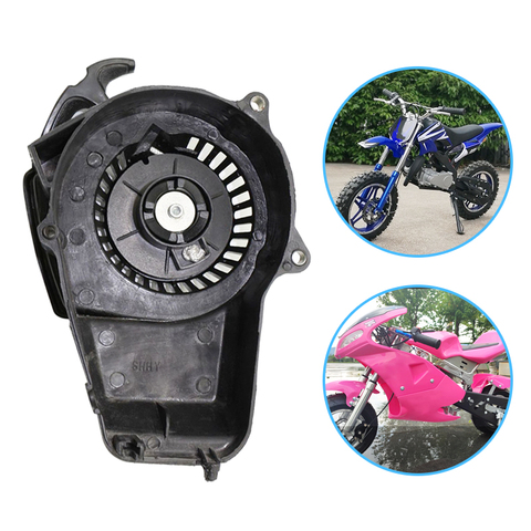 1 Pcs Motorcycle Pullstart Pull Starter For 47cc 49cc Engine Mini Pocket Dirt Bike ATVs Quad Scooter Engine Etc 2022 New ► Photo 1/6