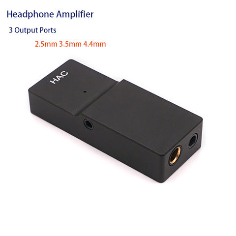 HAC Portable HiFi DAC Headphone Amplifier With 2 or 3 Output Ports For Android IOS Windows System ► Photo 1/6