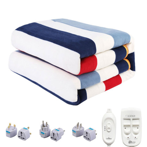 Electric Heated Blanket Double 220v  Heater Bed Thermostat Soft Electric Mattress Heating Blankets Warmer Heater Carpet 180cm ► Photo 1/6