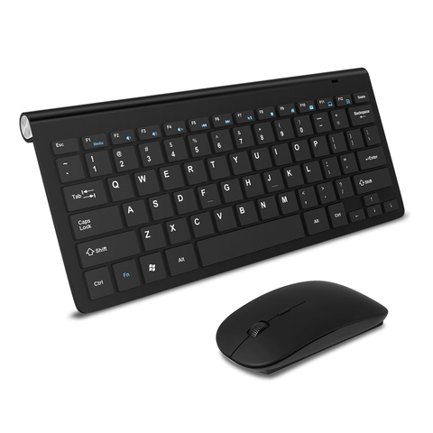 Wireless Keyboard and Mouse 2.4G USB Mini keyboard Mouse Combos Noiseless Ergonomic Keyboard with mouse set For PC Laptop TV ► Photo 1/6