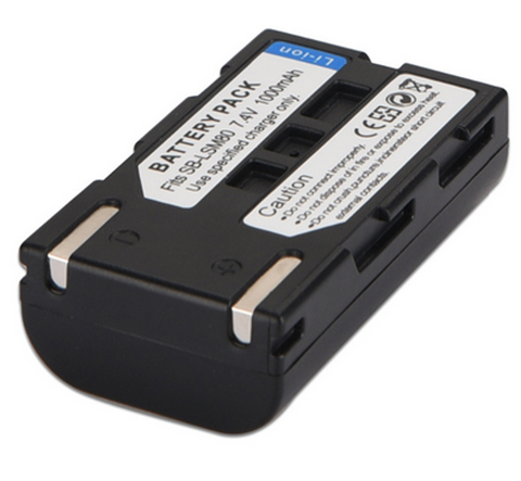 Battery Pack for Samsung VP-DC161i, VP-DC163i, VP-DC171i, VP-DC171Bi, VP-DC173i, VP-DC563i, VP-D653i, VP-D655i Video Camcorder ► Photo 1/6