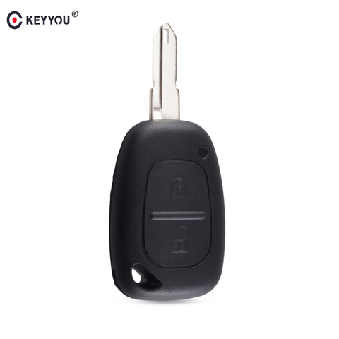 KEYYOU Remote Key Case 2 Button For Renault Opel Vauxhall for Nissan Vivaro Traffic Primastar ► Photo 1/5