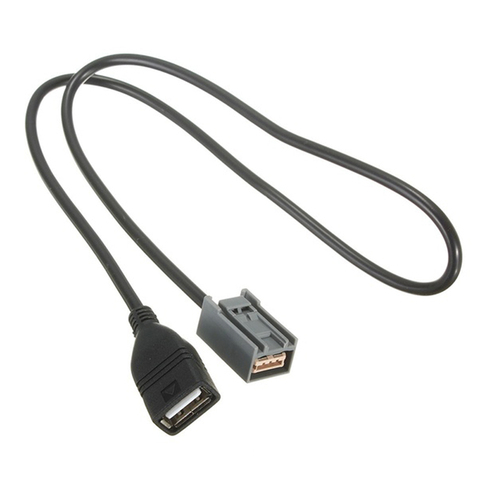 New Brand AUX USB CABLE ADAPTER 2008 ONWARD FOR HONDA for CIVIC for JAZZ/CR-V for ACCORD/ ► Photo 1/6