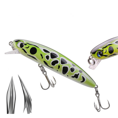 Fishing Lure Sinking Minnow Snake Simulation Artificial Lures 8cm/13g Quality Hooks Long Cast Lead Build in ► Photo 1/6