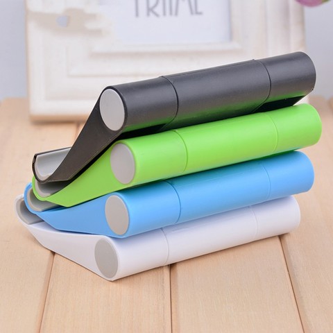 Mobile Phone Desk Stand 7 Colors Phone Holder Tripod Plastic Adjustable Foldable Universal Non-slip Phone Table Holder Stand ► Photo 1/6