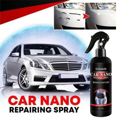 120ml Nano Car Scratch Removal Spray Repair Nano Spray Scratches Car Scratch  Repairing Polish Spray Car Ceramic Coating #K - Price history & Review, AliExpress Seller - QiBe