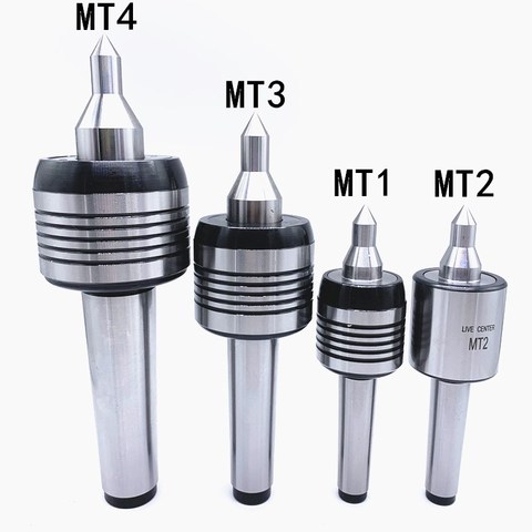 MT1 MT2 MT3 MT4 Steel Lathe Live Center Taper Tool Triple Bearing CNC Live Revolving Milling Center Taper Machi ► Photo 1/6