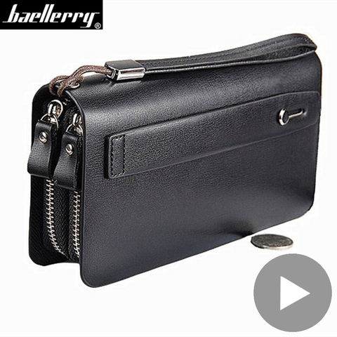 Zipper Long Big for Men Wallet Male Purse Phone Money Clutch Bag Card Coin Holder Partmone Walet Vallet Brieftasche Penezenka ► Photo 1/1