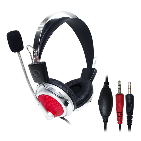 High Quality Stereo Bass Computer Gaming Headset Headphone Earphone With Microphone For PC Phone Computer Game for Skype Gaming ► Photo 1/6