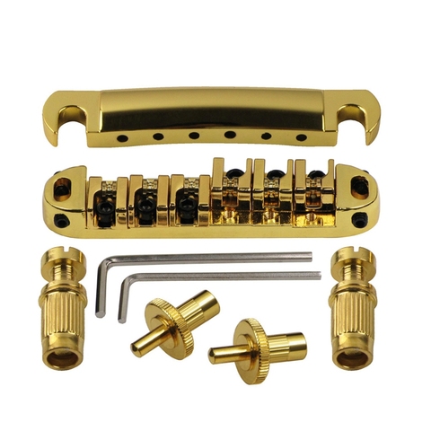 CR Locking Roller Tune-O-Matic TOM Bridge/Tailpiece For Electric Guitar ► Photo 1/1