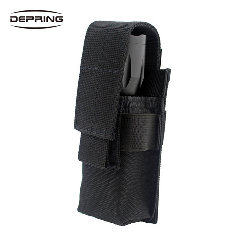 Adjustable Molle Flashlight Holster Outdoor Sports LED Torch Knife Tool OC Spray Holder Case Handgun Magazine Pouch ► Photo 1/6