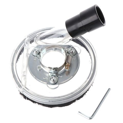 2022 New Dust Shroud Kit Dry Grinding Cover Tool For Angle Hand Grinder Clear 80-125mm ► Photo 1/6