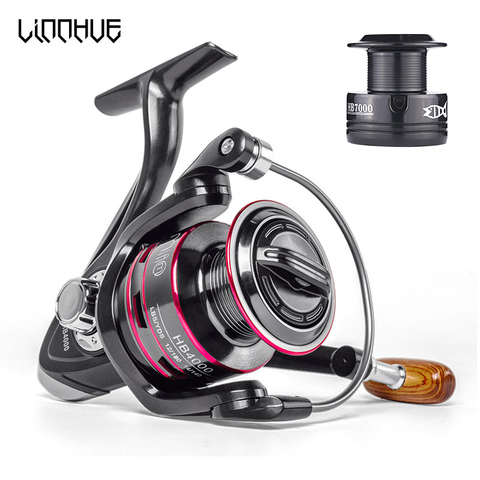 LINNHUE Fishing Reel All Metal Spool Spinning Reel 8KG Max Drag Stainless Steel Handle Line Spool Saltwater Fishing Accessories ► Photo 1/6