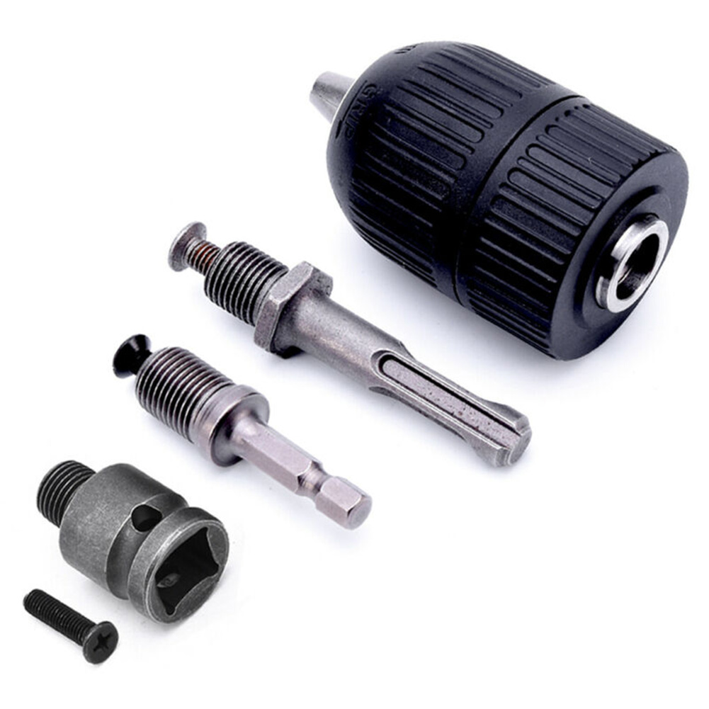 5pcs 2-13 Mm Keyless Drill Chuck With SDS Plus Shaft 1/2 