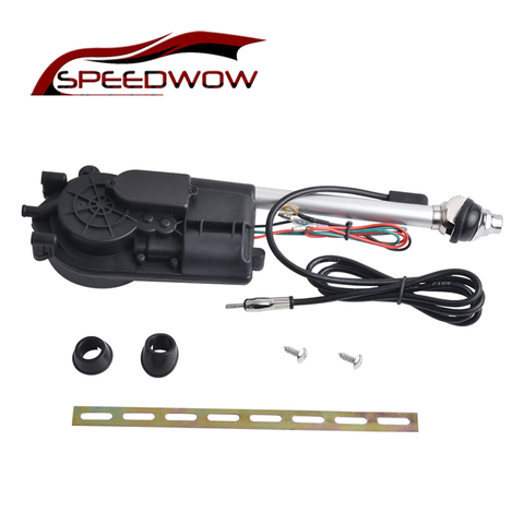 SPEEDWOW Car Electric Aerial Radio Automatic Booster Power Antenna Kit Car Signal Electric Antenna 12V Exterior Vehicle Aerials ► Photo 1/6