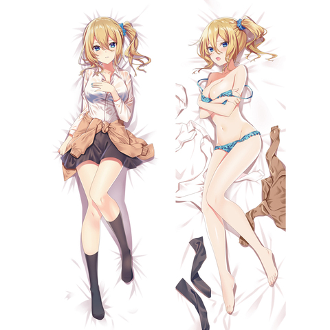 Anime Kaguya-sama: Love Is War Dakimakura Hugging Body Pillow Case Cute Girl Hayasaka Ai Pattern Cushion Pillow Cover ► Photo 1/5