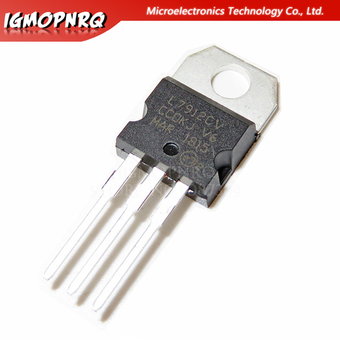 10pcs L7912CV L7912 KA7912 MC7912 Voltage Regulator -12V 1.5A TO-220 new original ► Photo 1/1