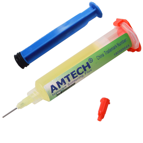 Wholesale 1pc/2pcs Solder Paste No-Clean Welding Oil Flux Grease 10cc Soldering Repair Paste 100% Original AMTECH NC-559-ASM ► Photo 1/6