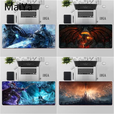 Maiya Top Quality World of Warcraft WOW Lich King Laptop Gaming Mice Mousepad Free Shipping Large Mouse Pad Keyboards Mat ► Photo 1/6