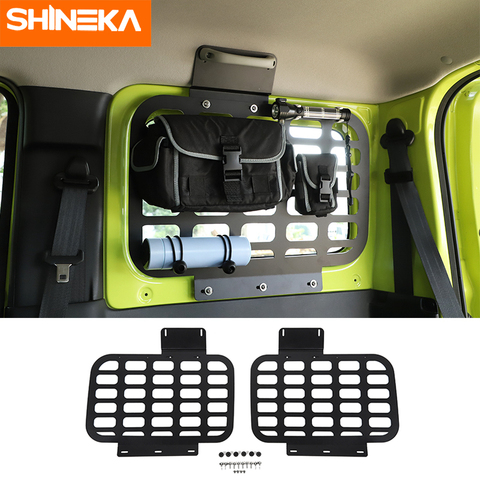 SHINEKA Car Rear Racks For Suzuki Jimny Car Trunk Shelf Storage Bracket Luggage Racks Accessories For Suzuki Jimny 2022 ► Photo 1/6