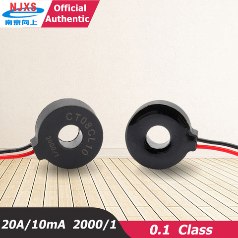 High quality current sensor transformer  DL-CT08CL10 20A/10mA  2000/1 60a Micro Precision Current Transformer toroidal Miniature ► Photo 1/6