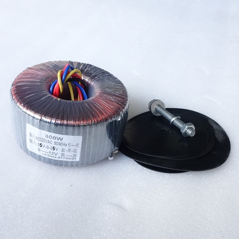 WEILIANG AUDIO 300W toroidal transformer output 35V-0-35V 0-12V ► Photo 1/6