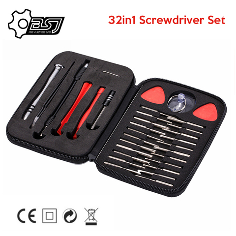 32 in 1 precision multi-function screwdriver set maintenance of mobile phones small computer disassemble hand tools set ► Photo 1/1