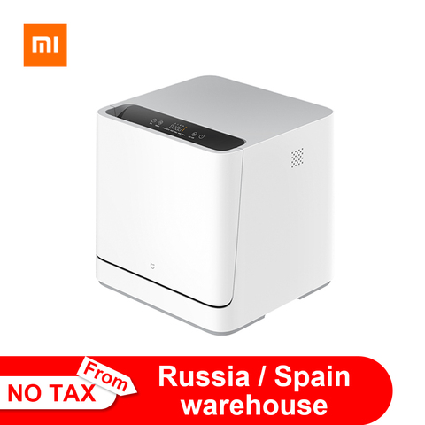 XIAOMI MIJIA Dishwasher for home and Kitchen Appliances set Mini Countertop Table Dish Washers ultrasonic cleaner Sterilization ► Photo 1/6