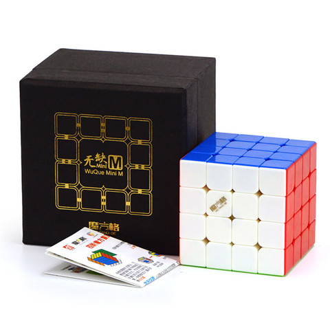 QIyi Wuque Mini Magnetic 4x4x4 Magic cube 4x4 Speed Cube Qiyi Puzzle Cube 4x4x4 Magnetic Cube Toy ► Photo 1/6