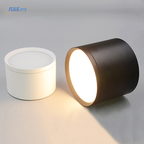 Surface Mounted Ceiling light SMD5730 5W7W12W18W AC85-265V lamp COB Led indoor lighting Spot light +led driver ► Photo 1/5