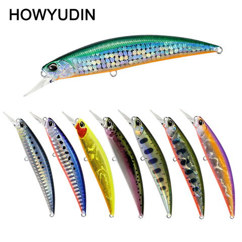 1Pcs Fishing Lure Minnow Leurre Peche Long Shot Isca Artificial Wobbler Sinking Sahte Yemler Fishing Lures 95MM/15G Fishing Bait ► Photo 1/6