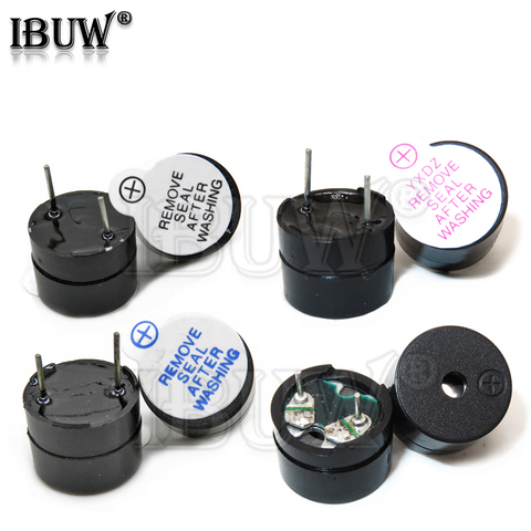 10pcs 12095 3v 5v 12v Buzzer Magnetic Long Continous Beep Tone 12*9.5mm 16R Universal buzzer 12085 ► Photo 1/5