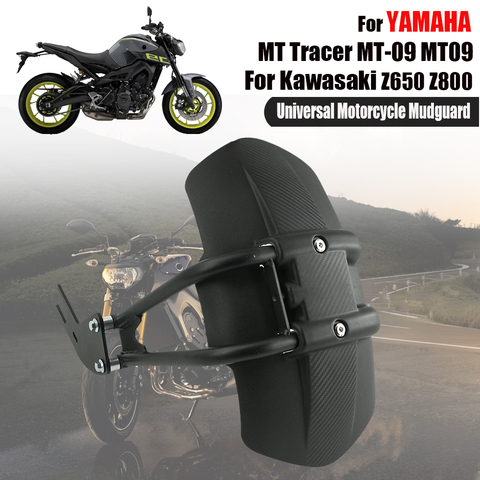 Mudguard For Yamaha MT Tracer MT-07 MT09 FZ250/XJR400/XJR1200/FZ1N/FZ6 Motorcycle Rear Fender Splash Guard Protector Cover Back ► Photo 1/6