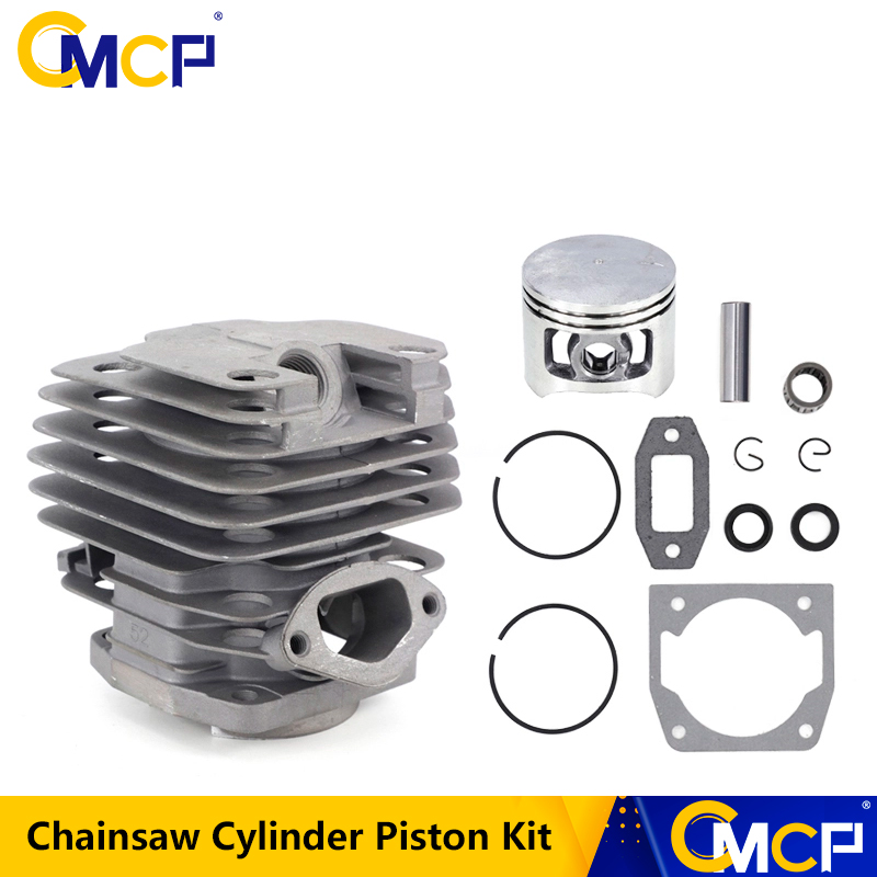 Chinese 5200 52cc Chainsaw Piston Pin Clip Kit Assembly & GASKET Set 45MM 