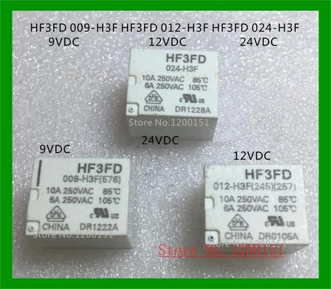 HF3FD 009-H3F 9V HF3FD 012-H3F 12V HF3FD 024-H3F 24V relay DIP-5 ► Photo 1/2