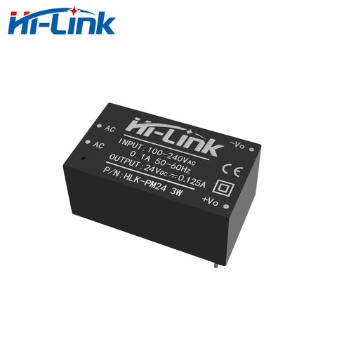 100-240Vac to 24V 3W MINI Power Supply Module HLK-PM24 Step-Down ► Photo 1/6