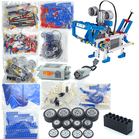 Technic parts multi Technology MOC Parts 9686 Educational school students Learning Building Blocks power function Set for kids ► Photo 1/6