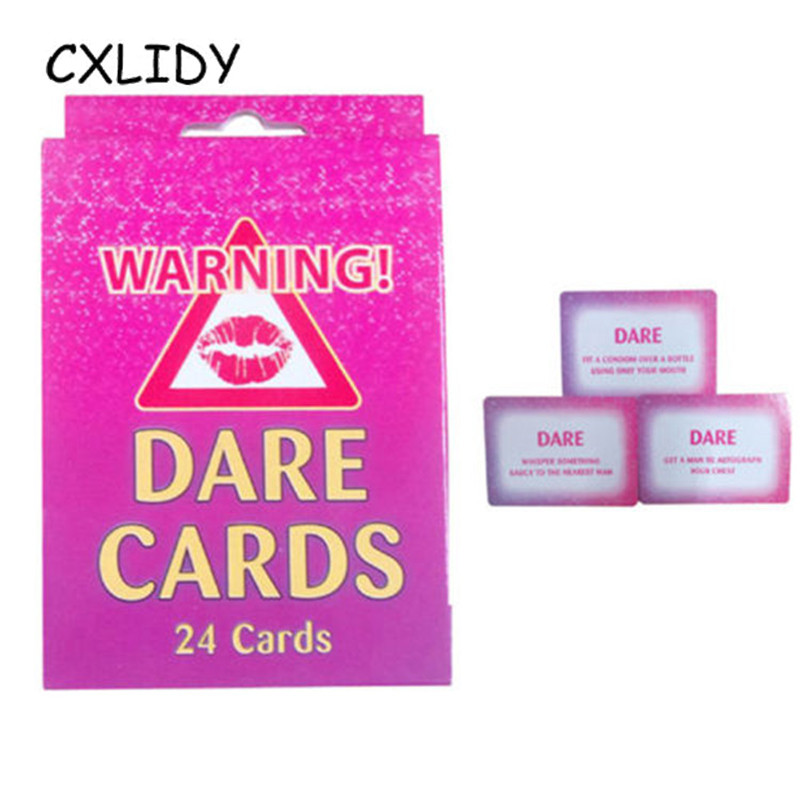 12pcs do a dare  card game toy wedding hen night bachelorette party  IS 