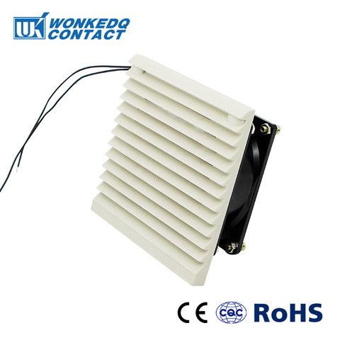 Cabinet  Ventilation Filter Set Shutters Cover Fan Grille Air Ventilation System Fan Filter FK-3321-230 With Fan ► Photo 1/4