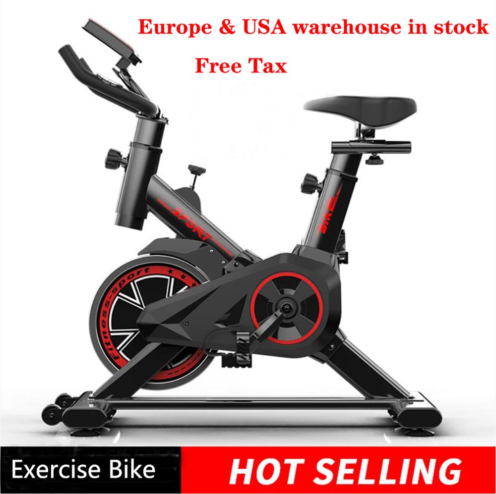 Exercise Sport Bike Indoor Cycling Bike Home Stationary Fitness Gym 6KG Wheel 