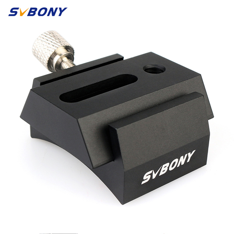 SVBONY 42mm Dovetail Groove with Locking Screw connect Finderscope Guide Scope Adapter Bracket for Astronomical Telescope F9176A ► Photo 1/6