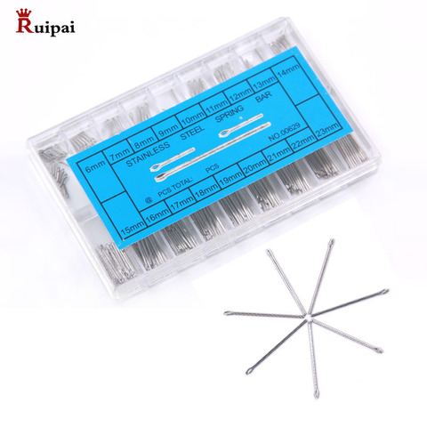 RUIPAI 360Pcs 6-23mm  Watch Slip Pin  Spring Bars Strap Link Pins  Watch Strap Fixed Axis Surface Shaft Tool ► Photo 1/5