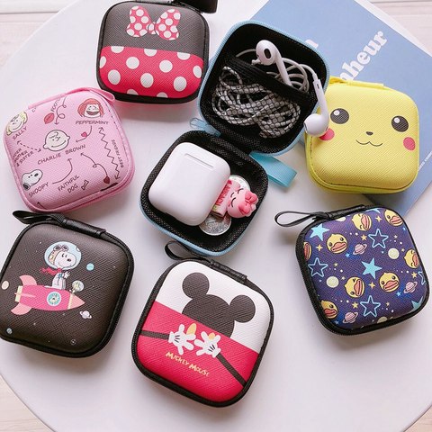 Earbud Pouch Air Pod Holder Coin Purse Headphone Holder -  in