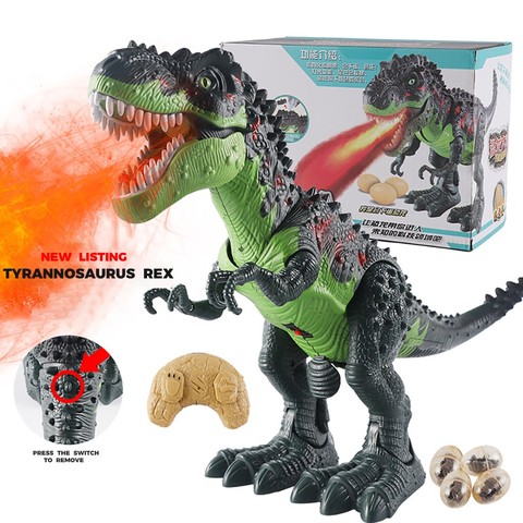 RC Dinosaur Tyrannosaurus Rex Animal Remote Control Sounds Dinobot Electric  Walking Animals Toy Laying Eggs Spray Toys C140# - Price history & Review |  AliExpress Seller - Shop3211058 Store 