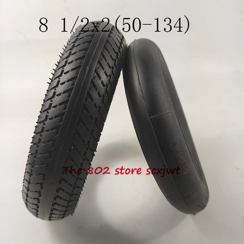 8 1/2X2 (50-134) tyre inner tube and rim for Gas Electric Smart Electric Scooter inner tube included 8.5x2 tyre Good quality ► Photo 1/5