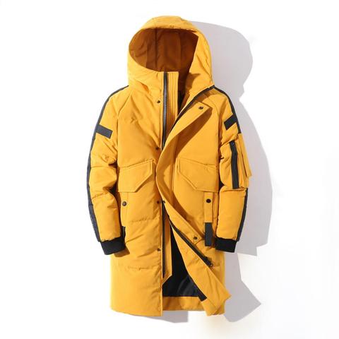 2022 Teens New Winter Men's Down Jacket Stylish Male Down Coat Thick Warm Man Clothing Brand Men's Apparel Warm Parka ► Photo 1/6